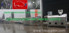 High precision medical infusion pipe making machine