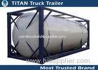 Fuel petrol oil container tanks semi truck trailer with international standard