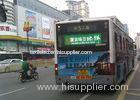 1R1G1B Weatherproof Custom Bus LED Display Convenient For Advertisement