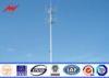 Anticorrosive 100 FT Mobile Communication Tower With Hot Dip Galvanization