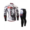 cycling jersey sets bike clothes white black cycling jersey