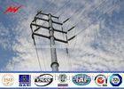 Hot dip galvanization electrical power pole for over headline project