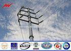 Hot dip galvanization electrical power pole for over headline project