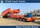 Customized Dimension Heavy Transportation Multi Axle Trailer 100 - 200 ton