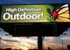 HD Outdoor Programmable LED Signs / LED Billboard Display For Roadside