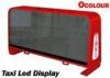5 mm Full Color Advertising Waterproof Taxi Led Display For Taxi Roof