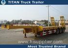 TITAN Heavy Transports tri Axle LowBed Semi Trailer with small ladders
