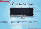 Outside Wireless Digital Gas Station Price Signs With Light Weight