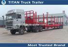 2 Axles 3 Axles drop deck forestry semi Logging Trailer truck / timber trailer