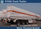 20000 - 60000 Liters Petrol Diesel Crude Oil tanker trailers 1 - 9 compartments