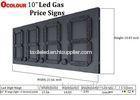 Multi color gas station LED price sign