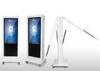 Floor Double Sided Display Stand HD Double Side 42&quot; With Movable Castors