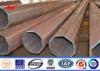 Q345 HDG Low Voltage Electric Metal Utility Poles 32M 20KN / Hot Rolled Steel Pole