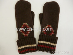 Women's Thermal Brown Gloves