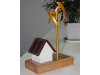 Vertical Axis Wind Turbine Model with Small Solar House