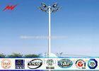 25M Height LED High Mast Pole with rasing system for stadium lighting