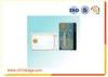 Classic 1k Rfid Card / Contact Smart Memory Card High Performance