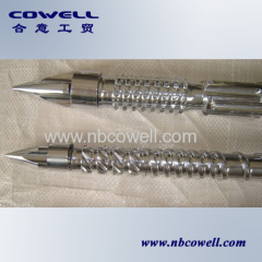 injection molding screw with high efficiency for plastic machinery