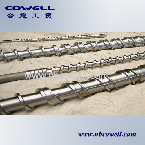 injection molding barrel and screw for 38CrMoV with high efficiency