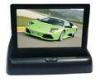 3.5 inch Flip Down Car Lcd Monitor Two Video Input Foldable Car Monitor