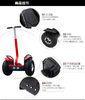 Park Amusement Use Teenager Dual Wheel Off Road Electric Scooter With Colorful LED light