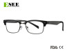 Custom semi-rimless Reading Glasses prescription eye glasses