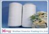 Bleaching White 100% Spun Polyester Spun Yarn For Clothing Sewing Threads