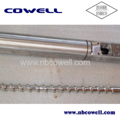 Extruder screw barrel single screw for plastic machinery