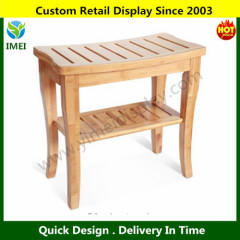 Deluxe Bamboo Shower Seat