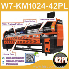 New product on China market! konica 1024 42pl digital flex banner printing machine