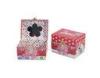 Birthday colored cardboard box / folding rigid gift boxes with lids