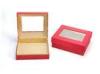FSC Decorative Custom Red Kraft Gift Boxes With Lids 128Gsm C2S