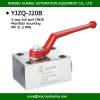 GPK3 ball valve for manifold mounting DN20 high presssure valve