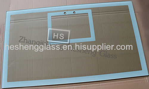 12MM printing tempered glass as basketball board