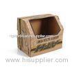 Colored corrugated packing box