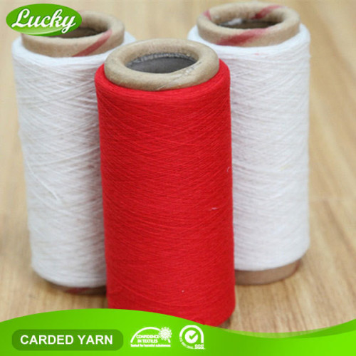 Red recycled TC yarn