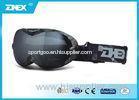 Grey Lens With Silver Coating black Snow Ski Goggles sunglasses clearance