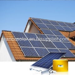 10KW on grid portable and small home solar generator