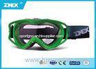 Silicone Strap Polarized Lens Sports motorcycle helmet goggles with Custom Logo