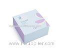 CMYK white rectangle Cosmetics Gift Box handmade with Customer's Logo