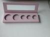 Pink Natural Empty Eyeshadow Compact Glossy Lamination For Dance