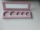 Pink Natural Empty Eyeshadow Compact Glossy Lamination For Dance