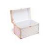 Clamshell White Cardboard Perfume Gift Box Lockable With Magnet