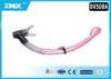 Wonderful Durability Pink scuba diving snorkelfor junior swimmer