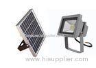 Warm Color 10 Watt Solar LED Flood Light Environment Friendly LED Solar Floodlight