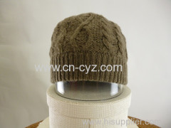 Unisex Winter Acrylic Mohair Caps