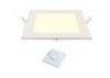 3W Ultra Slim Dimmable LED Panel Light Square Recessed Ceiling Light IP44