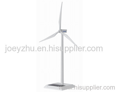 Zinc alloy & ABS Plastic Customized Solar Wind Turbine Model For gifts