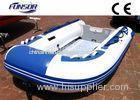 White And Blue 2.9m Four Person Foldable Inflatable Boat With CE Approved