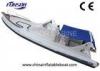 Large 9.6m PVC Fishing Inflatable Rib Boats 20 Person With Hydraulic Steering System